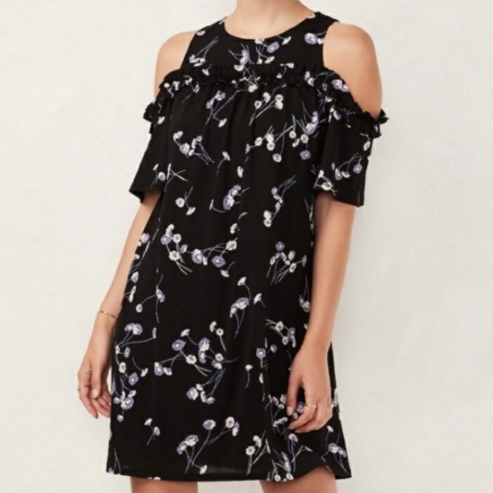 Lauren Conrad cold shoulder dress size XL